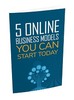 Thumbnail 5 Online Business Models 